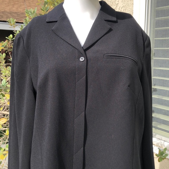 Norton McNaughton Black Blazer Sz12 - Picture 3 of 8